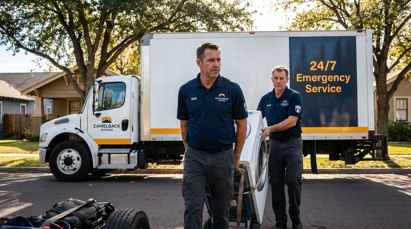 CamelBack Moving crew loading furniture in Beaufort, NC