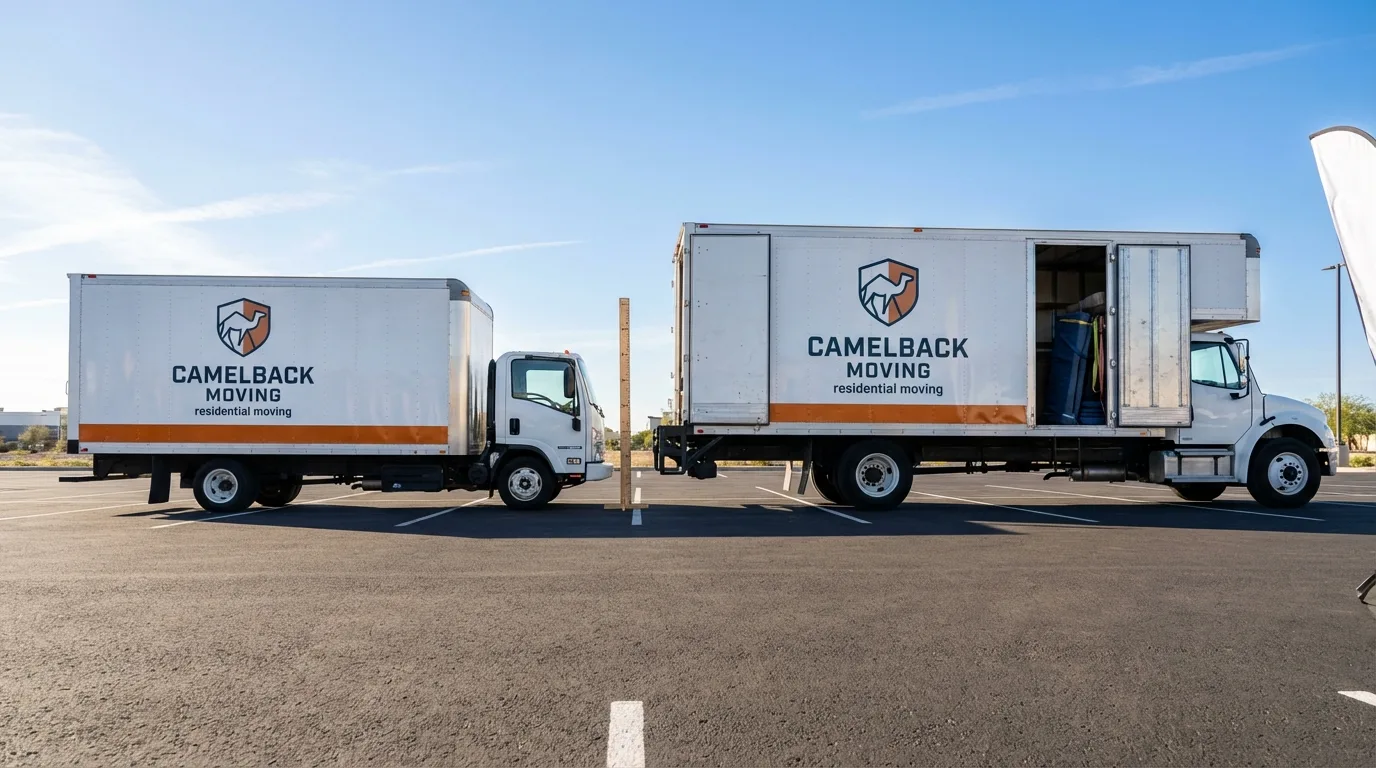 Moving truck size capacity guide in Beaufort